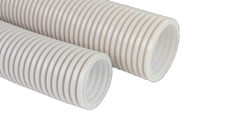 PE antibacterial round pipe (Grey)